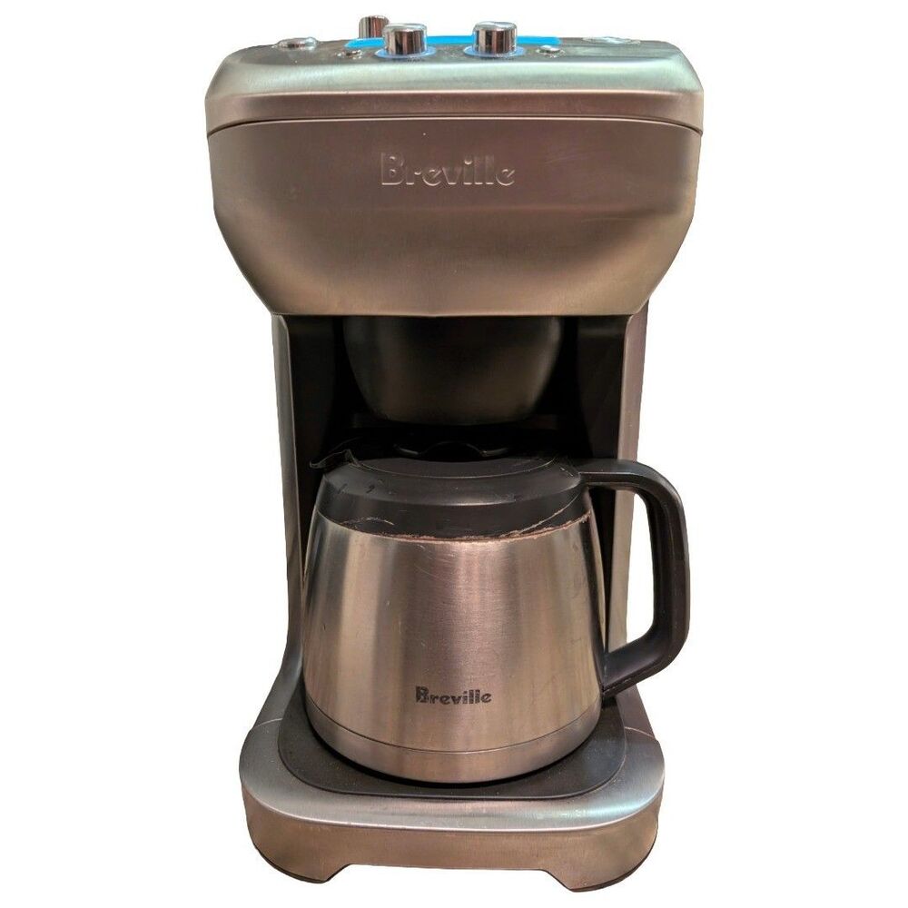 Breville Grind Control 12 Cup Coffee Maker Stainless BDC650BSS Tested Working